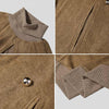 Poncho Homme Col