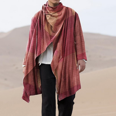 Poncho Homme Coton
