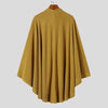 Poncho Homme Jaune Moutarde