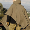 Poncho Homme Kaki