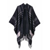 Poncho Manche Chauve Souris - noir