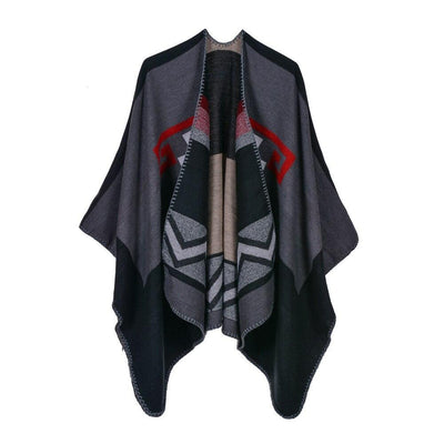 Poncho Original Femme - gris