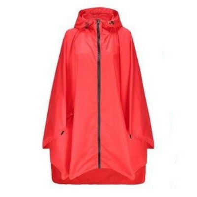 Poncho Pluie Rouge - rouge