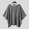 Poncho Sweat Homme - Gris / S