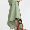 Poncho Trench Vert Homme